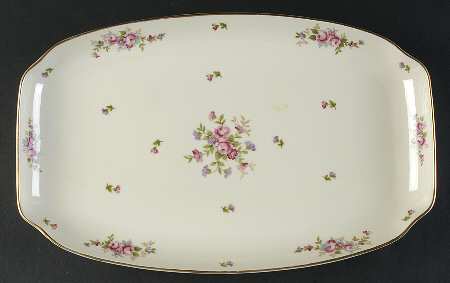Rose 15" Oval Serving Platter