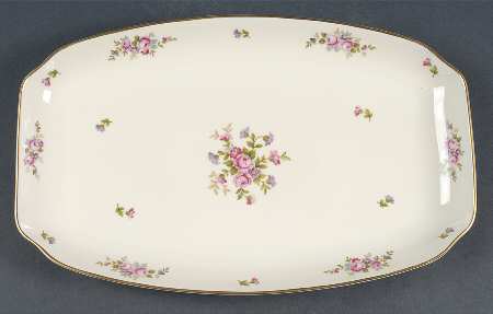 Rose 12" Oval Serving Platter