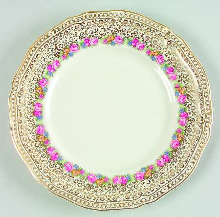 Rose Point Salad Plate