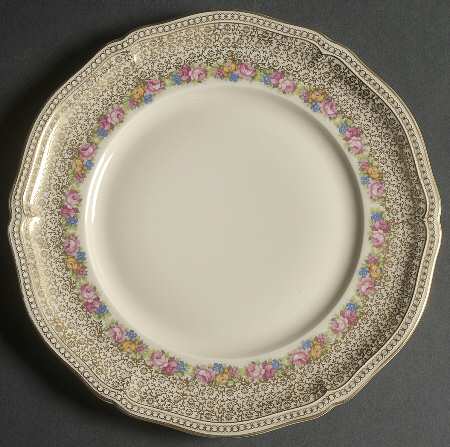 Rose Point Dinner Plate