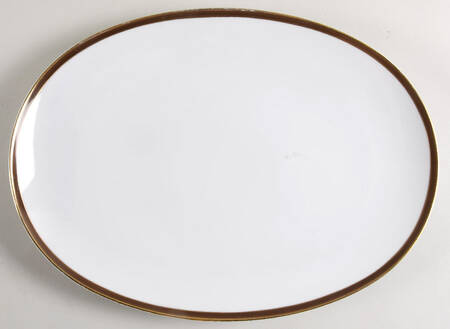 Rosette 15" Oval Serving Platter