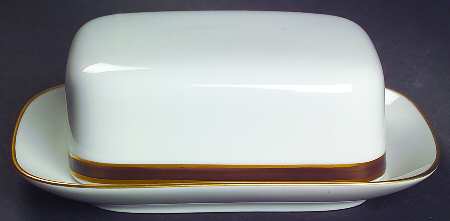 Rosette Square Covered Butter