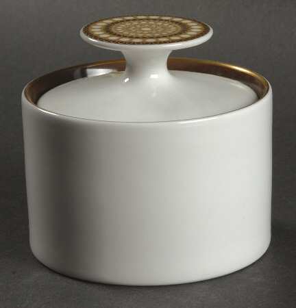 Rosette Sugar Bowl & Lid