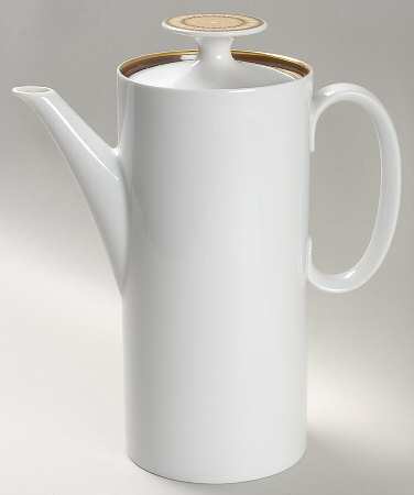 Rosette Coffee Pot & Lid