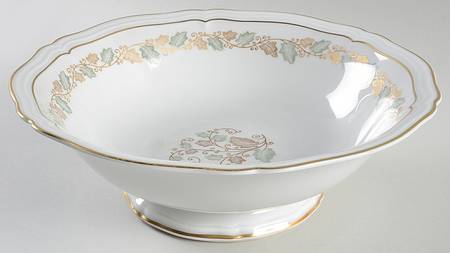 Roxanne (Scalloped) 10" Round Vegetable Bowl