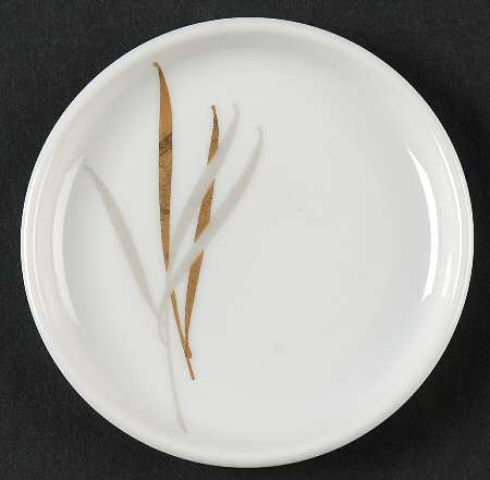 Royal (Form E, Gray and Gold Leaves) Coaster