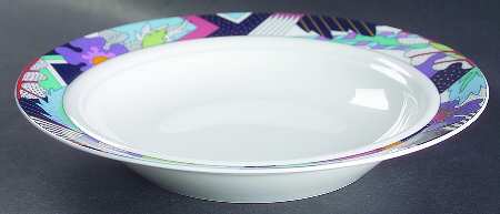 Rubella Large Rim Soup Bowl