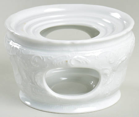 Sanssouci White China Warmer Stand