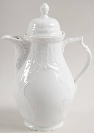 Sanssouci White Mini Coffee Pot & Lid