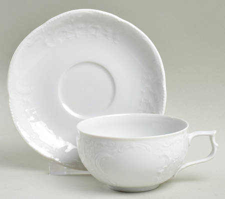 Flat Cup & Saucer Set
