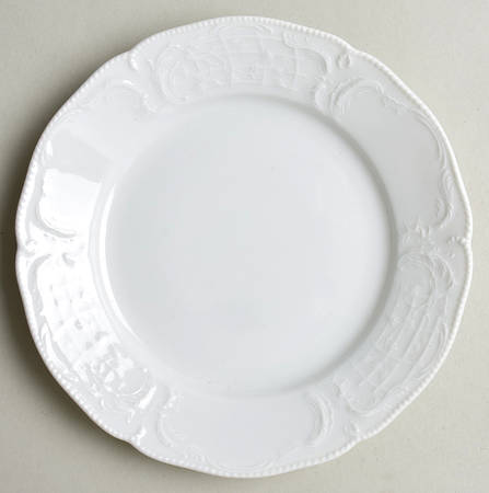 Sanssouci White Bread & Butter Plate by Rosenthal - Continental