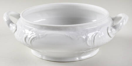 Sanssouci White Round Vegetable No Lid
