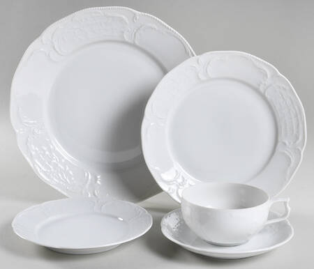 Sanssouci White 40  Piece Estate Set