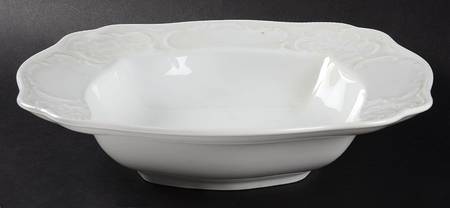 Sanssouci White 11" Square Vegetable Bowl