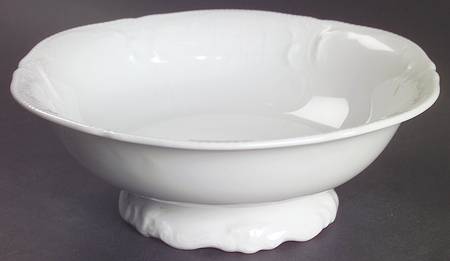 Sanssouci White 7" Open Candy Dish