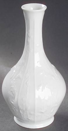 Sanssouci White 5" Bud Vase