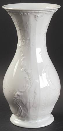 Sanssouci White 9" Vase