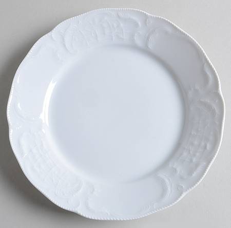 Sanssouci White Luncheon Plate