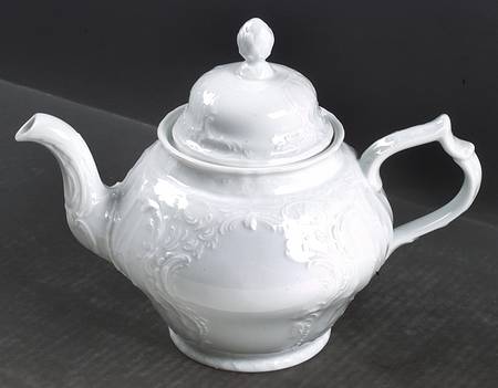 Sanssouci White Teapot & Lid