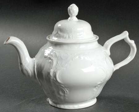 Sanssouci White Teapot & Lid
