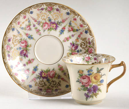 Santa Rosa Flat Demitasse Cup & Saucer Set