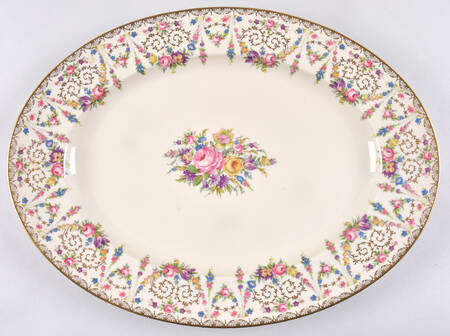 Santa Rosa 18" Oval Serving Platter