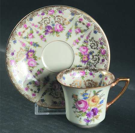 Santa Rosa Flat Demitasse Cup & Saucer Set