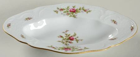 Sanssouci Rose White (Gold Trim) Relish