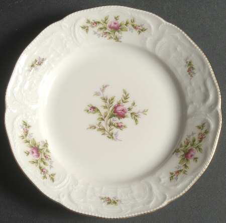 Sanssouci Rose Ivory (Gold Trim) Bread & Butter Plate
