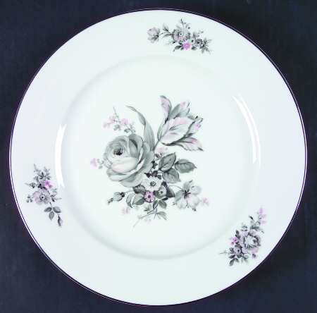 Sanssouci Rose (Platinum Trim) by Rosenthal - Continental