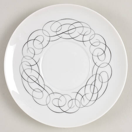 Script Saucer for Cream Soup Bowl