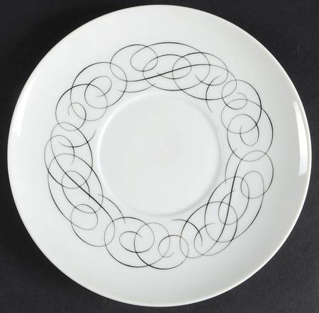 Script Saucer for Cream Soup/Cereal Bowl
