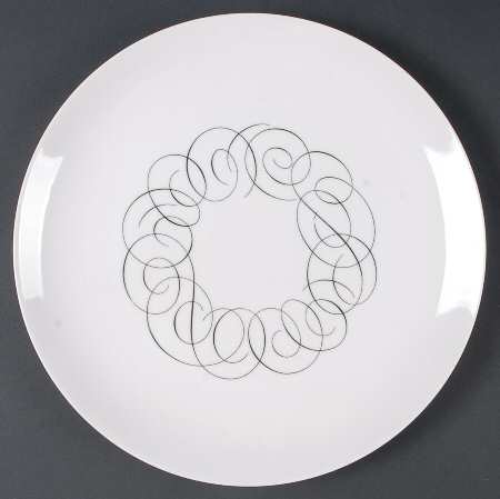 Script 12" Chop Plate (Round Platter)