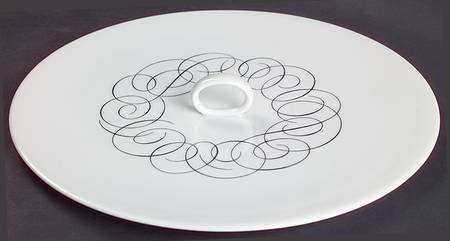 Script Lid for Round Vegetable