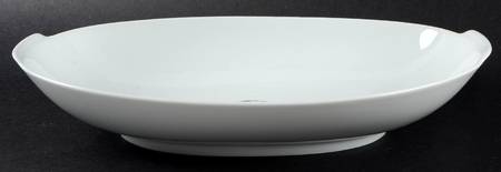 Script 12" Oval Vegetable Bowl