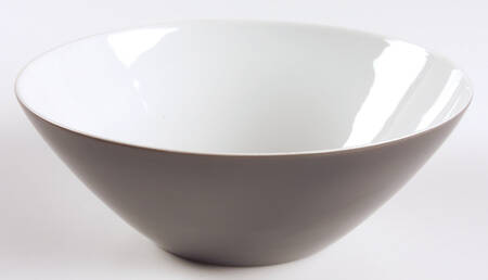 Secunda Gray 9" Round Vegetable Bowl