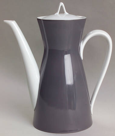 Secunda Gray Coffee Pot & Lid