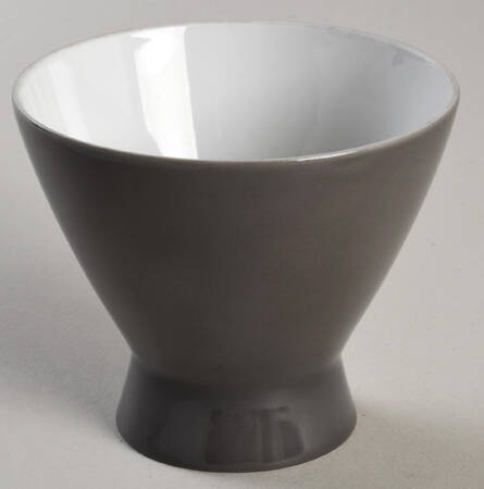 Secunda Gray Sugar Bowl No Lid