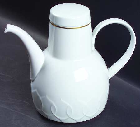 Secunda Gold Coffee Pot & Lid