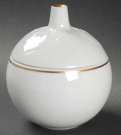 Secunda Gold Sugar Bowl & Lid