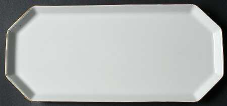 Secunda Gold 12" Oval Serving Platter