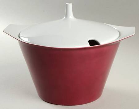 Secunda Purple Tureen &  Lid