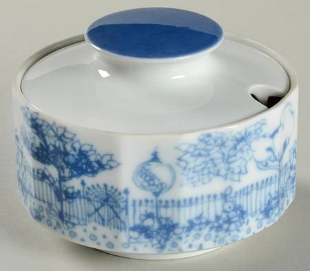 Serenade (Polygon Shape) Sugar Bowl & Lid