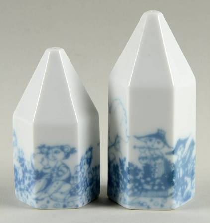 Serenade (Polygon Shape) Salt & Pepper Set