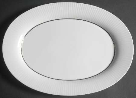 Serenade 13" Oval Serving Platter