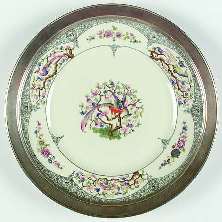 Sevilla Sterling Rim Dinner Plate