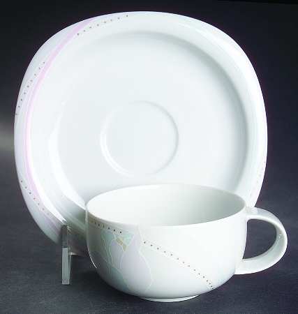 Sharon Flat Cup & Saucer Set