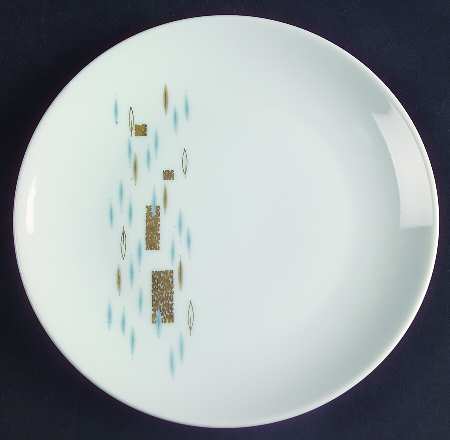 Shower of Gold Bread & Butter Plate