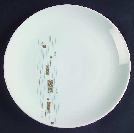 Shower of Gold Salad Plate