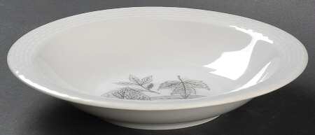 Shadow Leaf Rim Soup Bowl